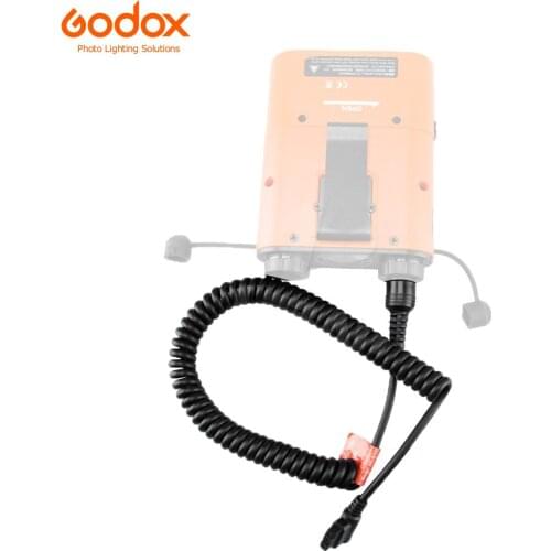 Godox AD-S1 Original Power Cable Cord for Godox WITSTRO AD180 AD360 AD360II Flash Speedlite for PB960 / PB820 Battery Pack