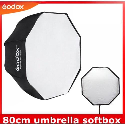 Godox Photo 80cm / 31.5in Octagon Umbrella Softbox Brolly Reflector for Studio Studio Flash Speedlite