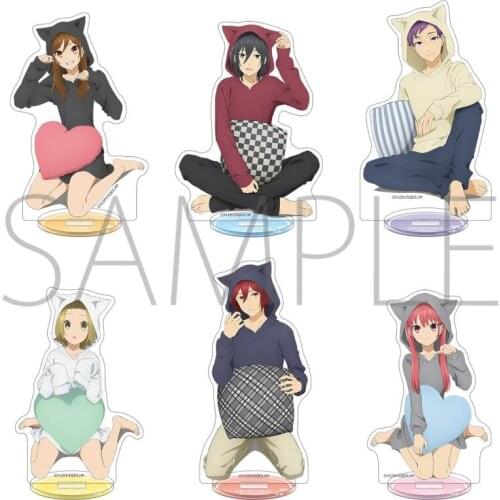 Horimiya Hori-san to Miyamura-kun Pillow Series Acrylic Stand Model Hori Kyouko Isikawa Tooru Yoshikawa Yuki Anime Decor Toy