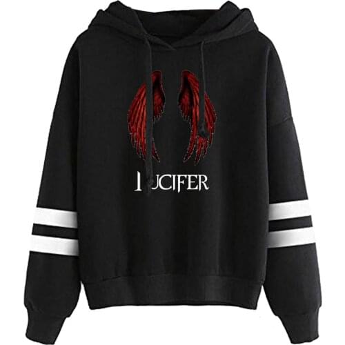 Lucifer Season 5 Spring New High Street Streetwear Cotton Hoodie Text Pattern Print Loose Harajuku Hip Hop Casual unisex hoodie