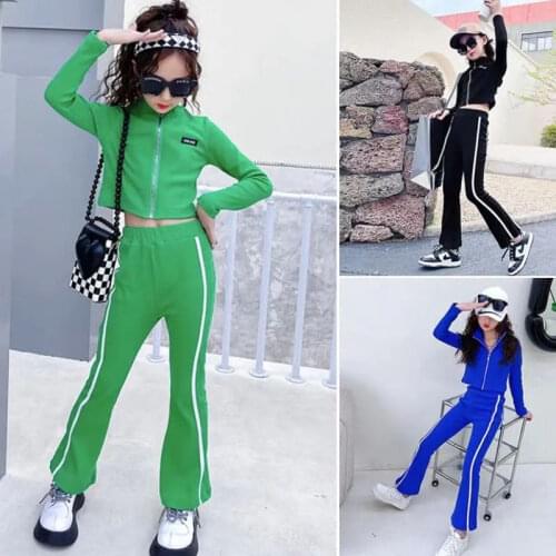 Kids Costume Teen Girls Clothing Set 2021 Autumn ArmyGree Blouse Pants Suit School Girls Tracksuit Kids Clothes Set 10 12 Years