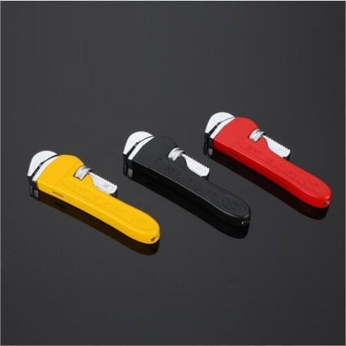 Metal Gas Lighter BD-912 Pipe Tongs Modeling Soft Fire Personalized Creativity Inflatable Lighter Small Toy Craft Outside Tool