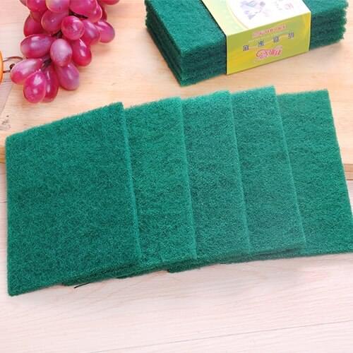 Multifunctional oil wash cloth multicolour washing sponge dishclout grill cleaning tool 15*10 cm