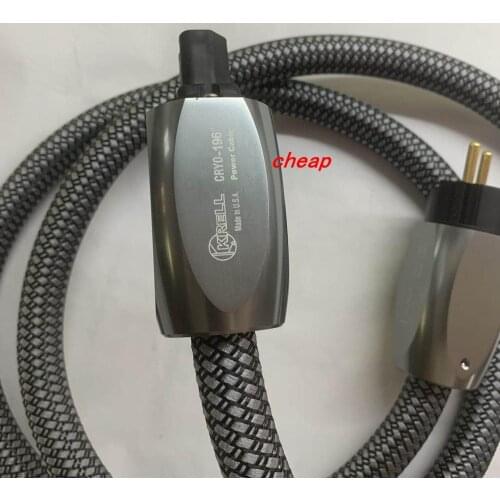 Cheap-Krell CRYO 196'C power cable AC Audiophile Power cord eu Version
