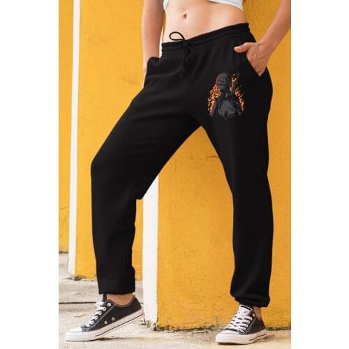 Angemiel Wear Vicinity Pubg Black Female Sweatpants