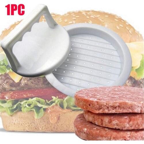 1pc Home Hamburger Meat Beef Maker Grill Burger Patty Mould Press Mold Tools Shape Hamburg Manual Press Mold Kitchen Accessories