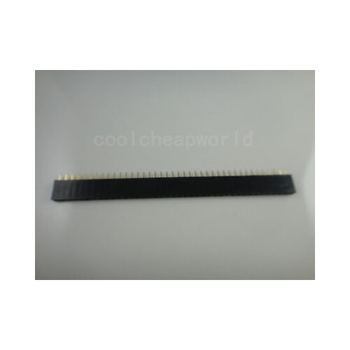 10pcs 1x40 Pin 2.54mm Single Row Female Pin Header Connector
