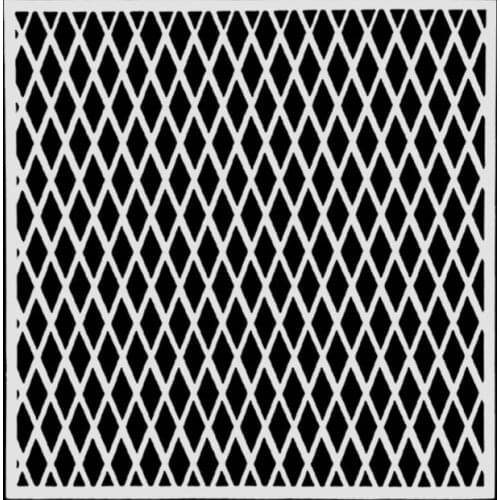 13*13 Diamond pvc Layering Stencils for DIY Scrapbooking/photo album Decorative Embossing DIY Paper Cards Crafts