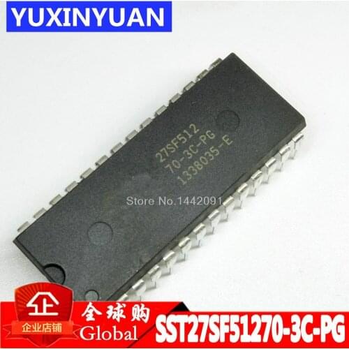 5PCS/LOT 27SF512 SST27SF512 SST27SF512-70-3C-PG DIP-28