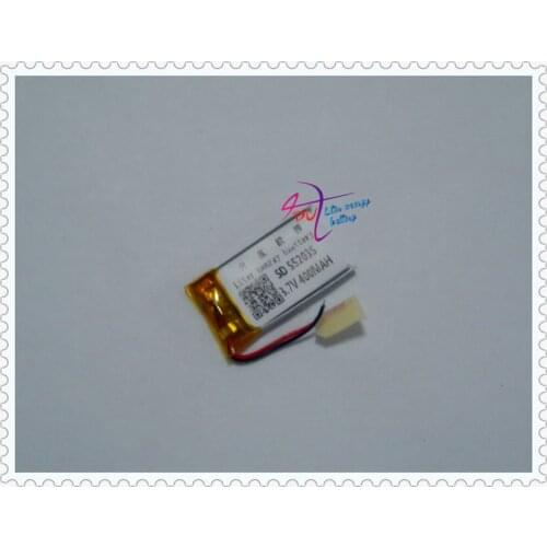 552035 polymer lithium battery 3.7V 400MAH 552035