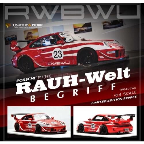 Timothy & Pierre 1:64 RAUH-Welt BEGRIFF RWB 993 WU Resin Model Car