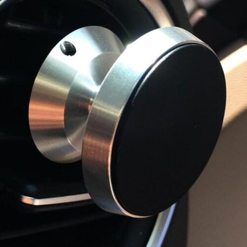 Car Phone Holder Magnetic Air Conditioning Air Outlet Snap-on Bracket Local Gold Mobile Phone Tablet Multi-Function Universal