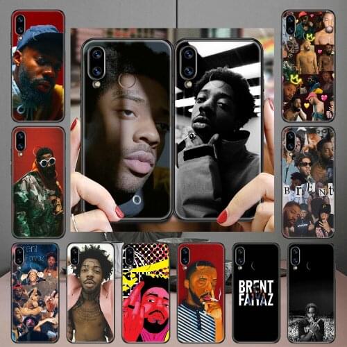 Brent Faiyaz The World Phone case For Huawei Honor 6 7 8 9 10 10i 20 A C X Lite Pro Play black 3D Etui soft coque fashion bumper