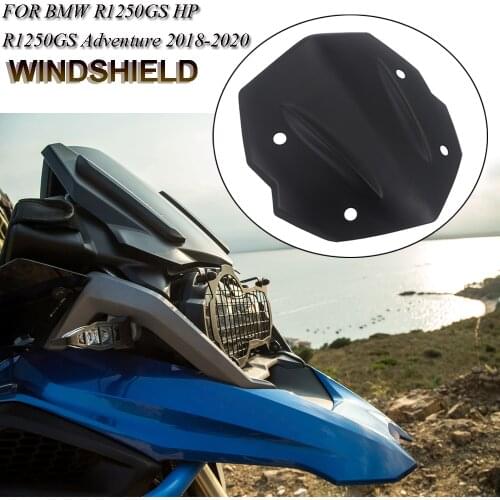 FOR BMW R1250GS HP R 1250 GS Adventure R 1250 GS HP Motorcycle Front Windshield Windscreen Airflow Wind Deflector 2018-2020