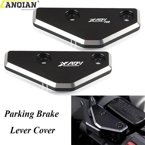 For HONDA X-ADV 750 XADV 750 XADV750 2021 Motorcycle Accessories CNC Aluminum Parking Brake Lever Cover Motorbike Brake Levers