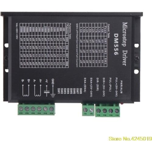 High Quality New DM556 2-phase Digital Stepper Motor Driver 42/57/86 Stepper Motor Driver For CNC