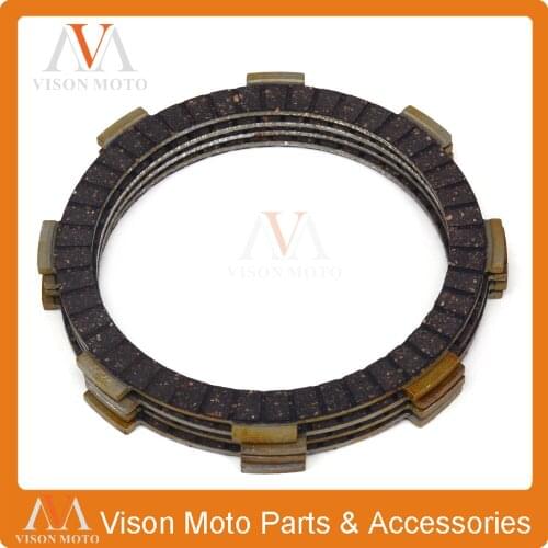 5 PCS Motorcycle Clutch Friction Plates Kit For Honda CR80R CR85RB CB125S CBR125R CBR125RW CBR125RT CRF150F TRX200D TRX250TM