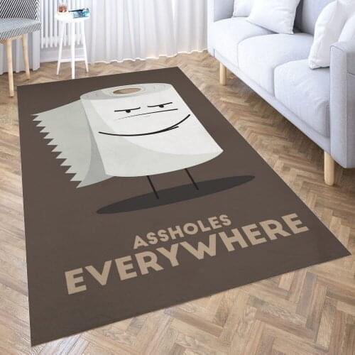 Everywhere Carpet for Living Room 3D Anime Cartoon Rug Gamer Teen Room Bedside Lounge Rug Kids Children Floor Mats