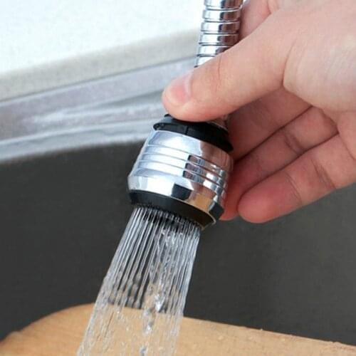 Kitchen Shower Faucet Tap Adjusting 360 Rotate High Pressure Nozzle Water Saving Bathroom Shower Filtered Faucet Accessories
