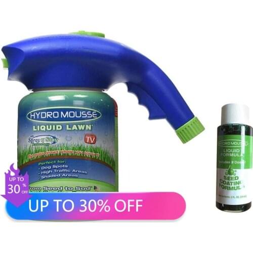 Seed Sprinkler Lawn Hydro Mousse Household Hydro Seeding System Grass Liquid Spray Device Seed Lawn Care Watering