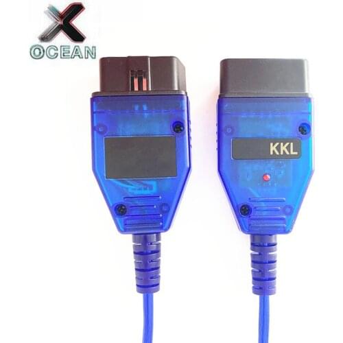 NEW For VAG 409 KKL with CH340 Chip Diagnostic Interface for VAG-KKL OBD2 Diagnostic Cable KKL 409 Scanner suit For Audi/Seat/VW