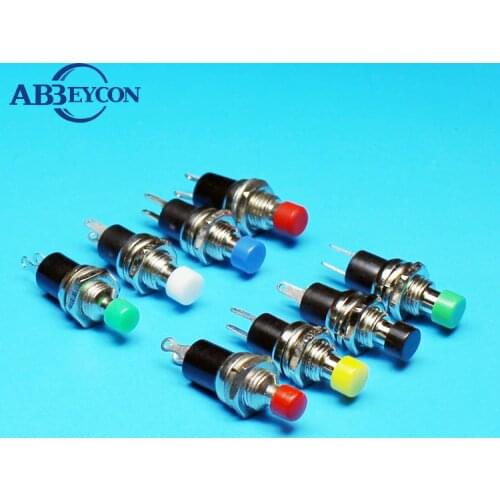 NS105 PBS-105C 2 pins 7mm ON-(OFF) push to open push button switch
