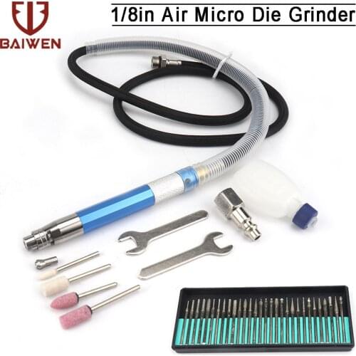 Mini Air Die Grinder Pencil Professional 65,000 RPM High Speed Cutting Wood Jewelry Polishing Grinding Engraving Pneumatic Tools