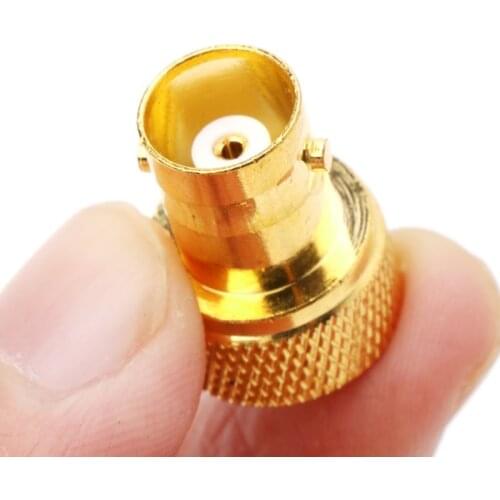 BNC Female Jack To SMA Male Plug RF Connector Coaxial Converter Adapter Straight wholesale