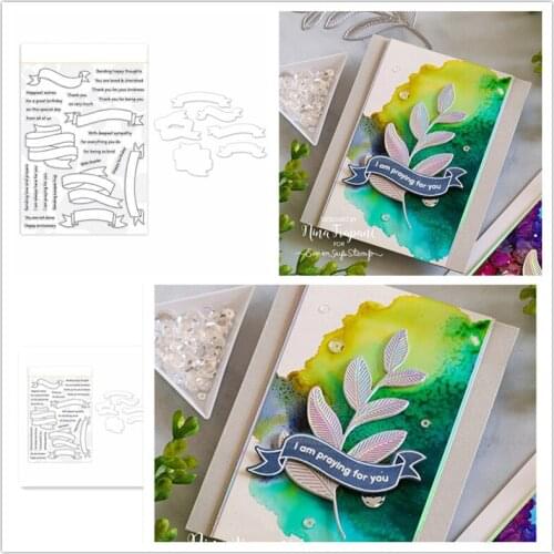 Merry Christmas Metal Cutting Dies and Stamps Scrapbooking Embossing Paper Craft Knife Mould Couple Stencils Dies New 2021