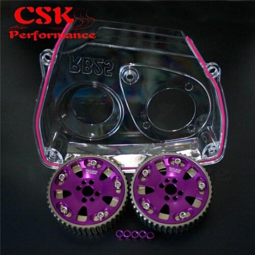 Cam Gear Pulley + Timing Belt Cover For Nissan Skyline R32 R33 GTS RB25DET