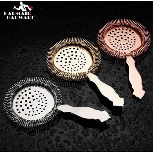 Bar Cocktail Strainer Ice Strainer Wire Mixed Drink Stainless Steel Bartender