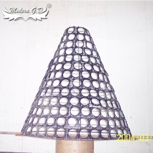 Vertical greening Herringbone tower and Flower tower outdoor landscape