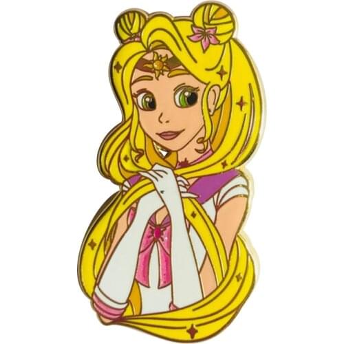 Princess hard enamel pin badge