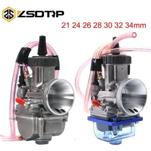 ZSDTRP Keihin Maikuni Carburetor Carb PWK21 24 26 28 30 32 34mm For Honda Yamaha Dirt KTM Keihin Suzuki Kawasaki Quad