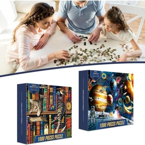 1000PCS Decompression Puzzle Stress Relief Adult Children Jigsaw Puzzles ALI88