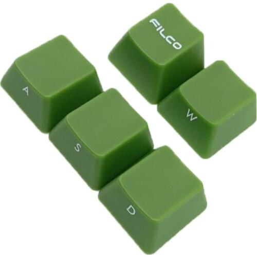 Filco WASD Colorful Keycaps Yellow Green Blue Red Pink Purple Color 5pcs Keycaps For Filco Mechanical Gaming Keyboard Use