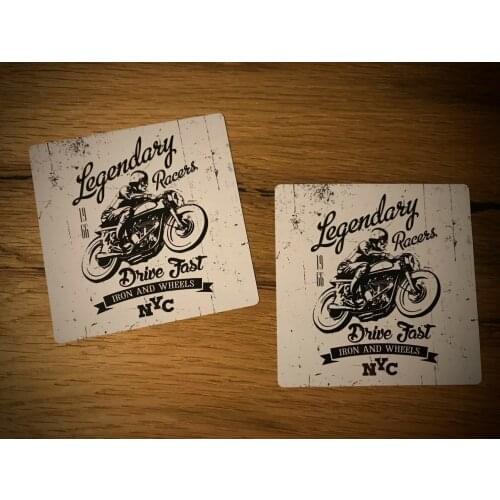 Cafe Racer Aufkleber Legendary Old School Vintage Style Bobber Retro #177