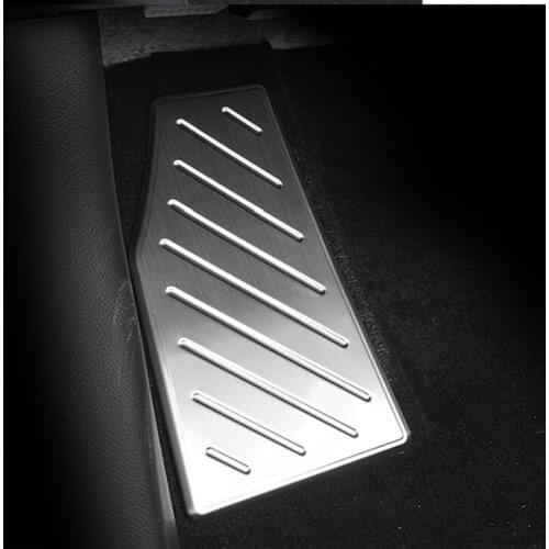 For Toyota RAV4 RAV 4 AX50 2019 2020 Stainless Left Footrest Brake Pedal Foot Rest Pads Cover Protector Car Styling Accessory