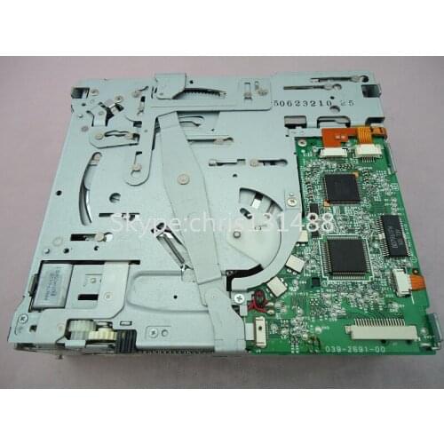 Original Clarion 6 CD mechanism loader deck PCB board number 039-2691-00 for Mazda car radio tuner systems