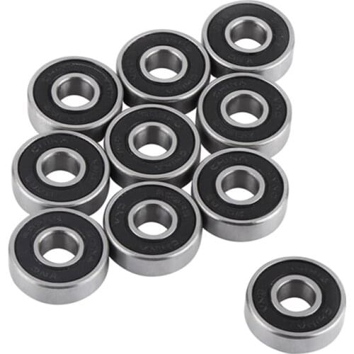 10Pcs 608 ABEC-11 Skate Scooter Bearings No Noise Oil Lubricated Smooth Skate Scooter Longboard Bearing Speed Inline Skate Wheel