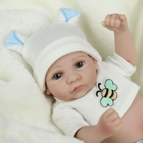 Reborn Newborn Baby Realike Doll Handmade Lifelike Silicone