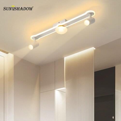 New Led Ceiling Light Modern Indoor L60 L80 L100 L120cm Home Ceiling Room For Aisle Corridor Living Room Bedroom Ligth Fixture