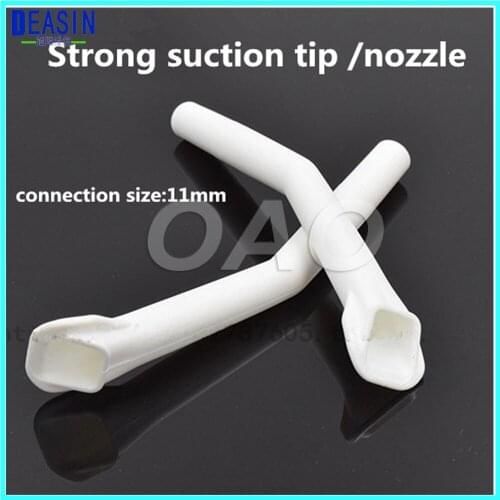 Dental Accessories Strong Sucking Tips / Plastic strong Suction Nozzle Dental Material