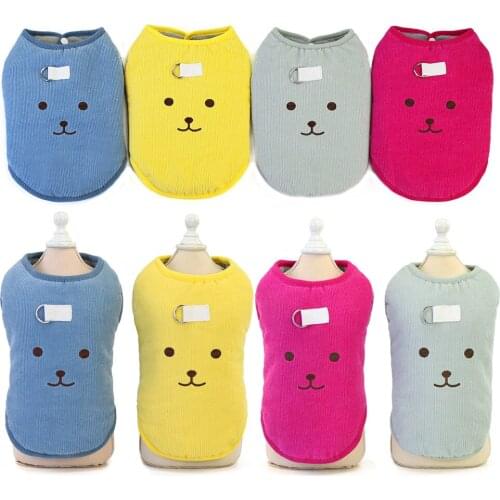 Warm Winter Dog Clothes Fleece Vest for Dog Puppy Fleece Clothing Soft Costume Doggy Autumn Winter Animal Pet Jacket