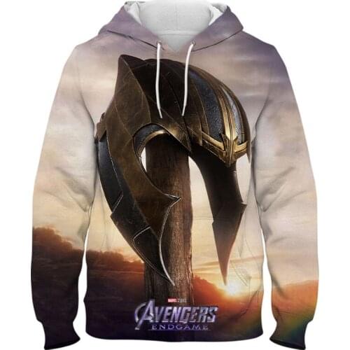 Thanos Hoodies Mens clothes 3D Print Spring Autumn New Boy Girl Child Long sleeve hoodie Streetwear Women Oversized sweatshirts