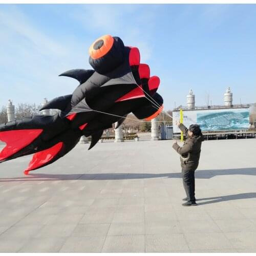 5m/11m Goldfish Kite for Audlts New Arrival Soft Inflatable Goldfish Show Kites Outdoor Fun Toys