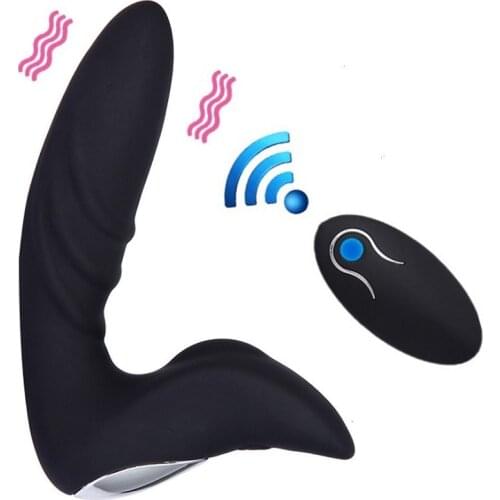 10 Speed Adult USB Prostate Massage Products Sex Toys for Man Anal Plug Butt Plugs Vibrating Male Masturbator Erotic Toys ST112