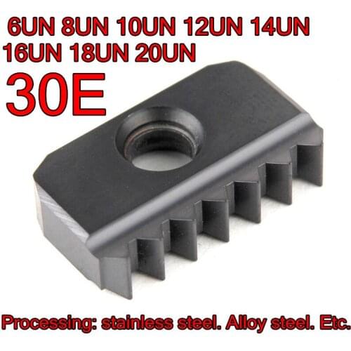 30E 6UN 8UN 10UN 12UN 14UN 16UN 18UN 20UN BR215 2pcs/set Threaded Milling insert Processing: stainless steel. Alloy steel. Etc