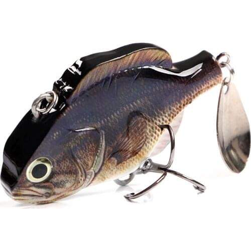 FTK 37g Wobblers VIB Hard Fishing Lure Swimbait For Bass Hard Lure 6.5cm Crankbaits Vibration Artificial Fishing Bait