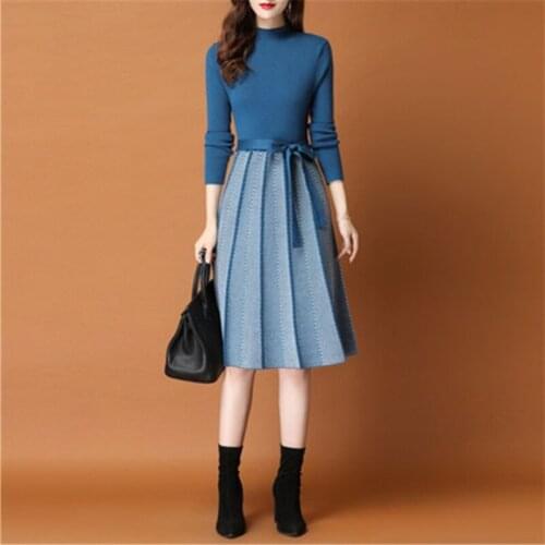 Ailutong Fashionable Knitted Dresses